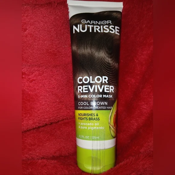 Garnier Nutrisse Color Reviver Cool Brown Mask NWOT - Picture 1 of 5
